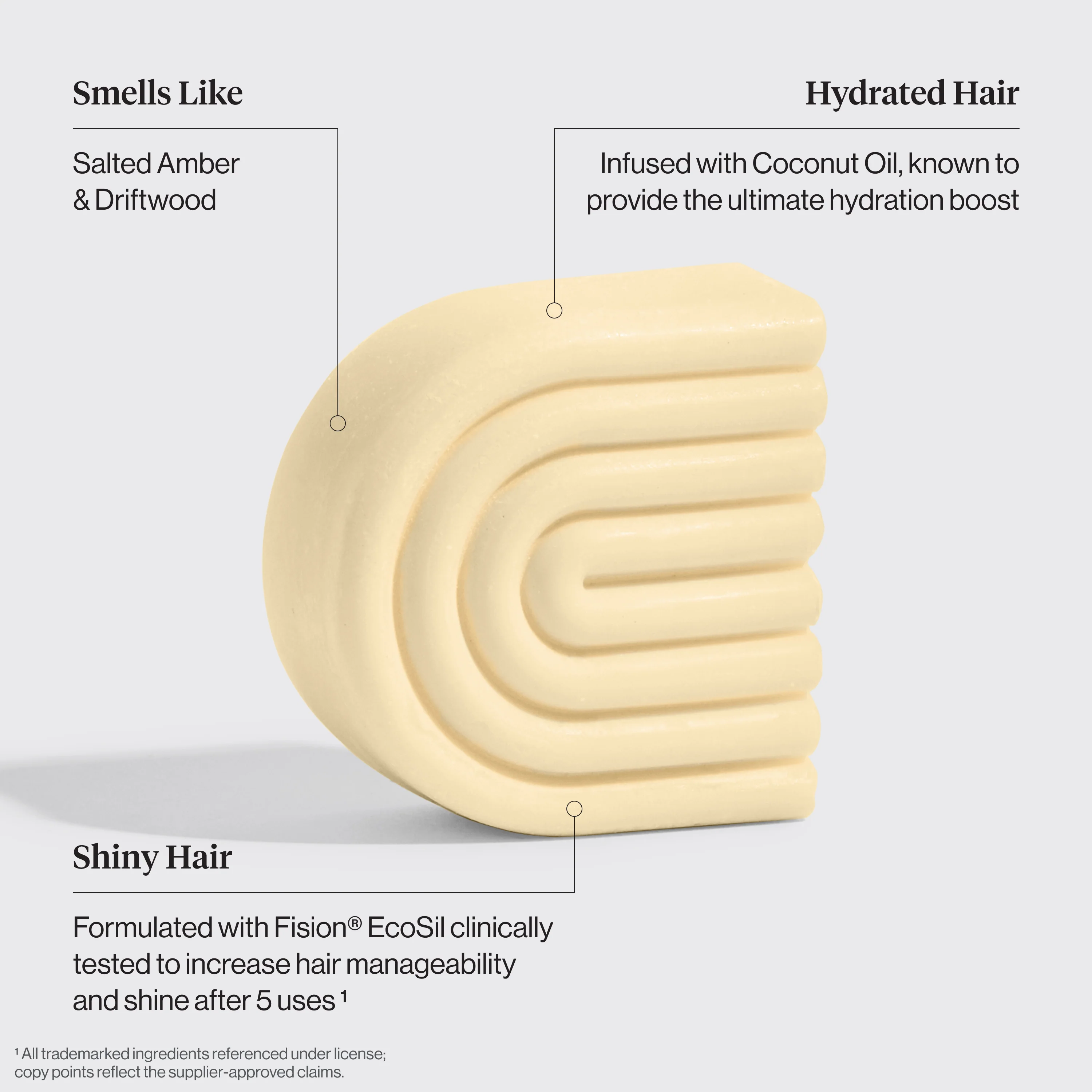 Coconut Oil Shampoo & Conditioner Bar Combo for Dry Damaged Hair - Image 6
