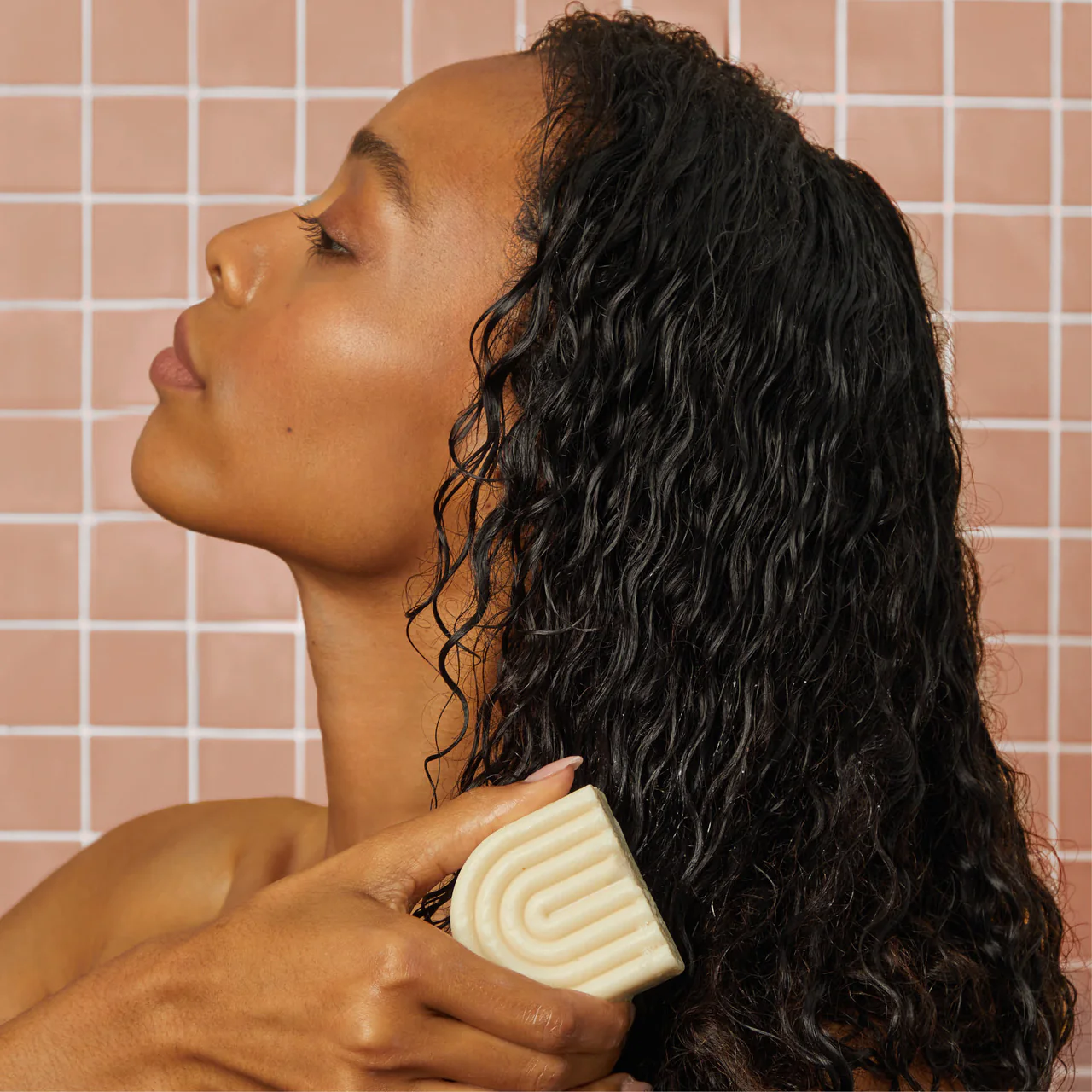 Coconut Oil Shampoo & Conditioner Bar Combo for Dry Damaged Hair - Image 7