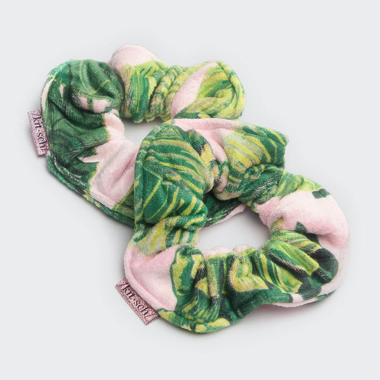 Palm Microfiber Quick-Dry Towel Scrunchies 2pc Set - Image 3