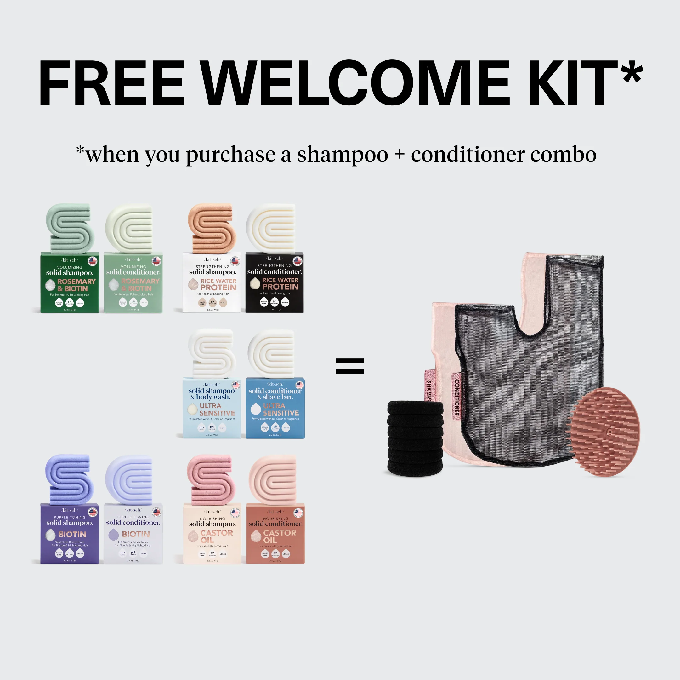 Shampoo & Conditioner Bundle with Free Welcome Kit - Image 2